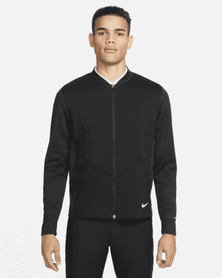 Nike Golf Tour Performance Mens Black Therma Fit 1/2 Zip